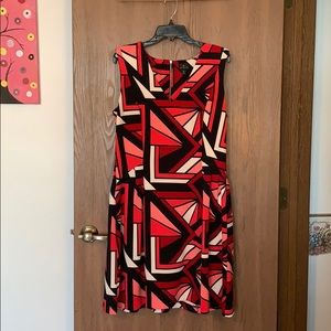 Multicolored sleeveless Worthington dress 14